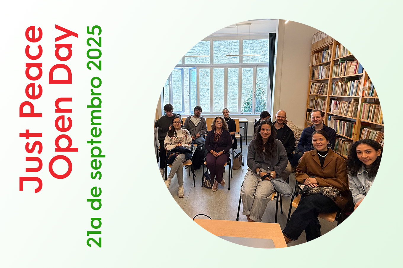 Just Peace Open Day 21a de septembro 2025